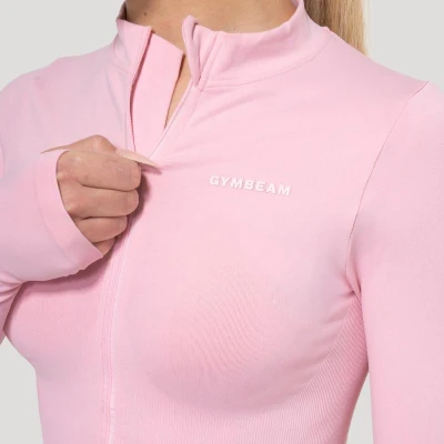 GymBeam Dámský sportovní top Luma Baby Pink