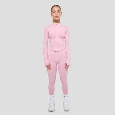 GymBeam Dámský sportovní top Luma Baby Pink
