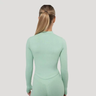 GymBeam Dámský sportovní top Luma Pistachio