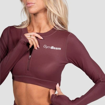 GymBeam Dámský sportovní top Prime Fig
