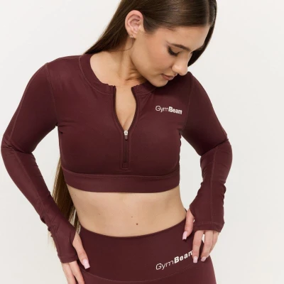 GymBeam Dámský sportovní top Prime Fig