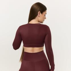 GymBeam Dámský sportovní top Prime Fig