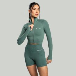 STRIX Dámsky top Cropped Seamless Moss