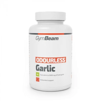 GymBeam Dearomatizovaný česnek 120 kaps.