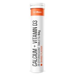 GymBeam Effervescent Calcium + Vitamin D3 20 tab.