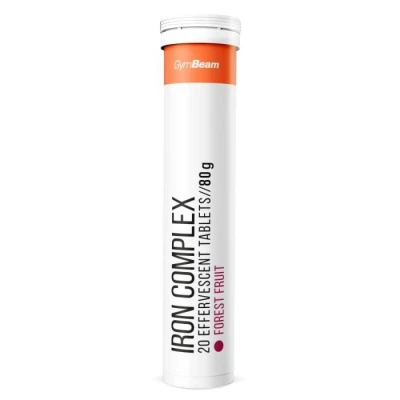 GymBeam Effervescent Iron Complex 20 tab.
