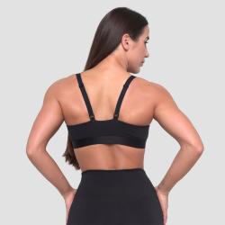 GymBeam Essence String Sports Bra Black