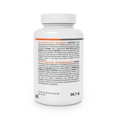 GymBeam Extrakt z Poria cocos 90 kaps.