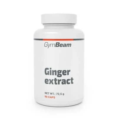 GymBeam Extrakt ze zázvoru 90 kaps. (VÝPRODEJ)
