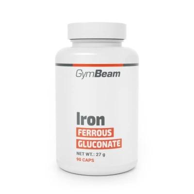 GymBeam Ferrous gluconate 90 kaps.