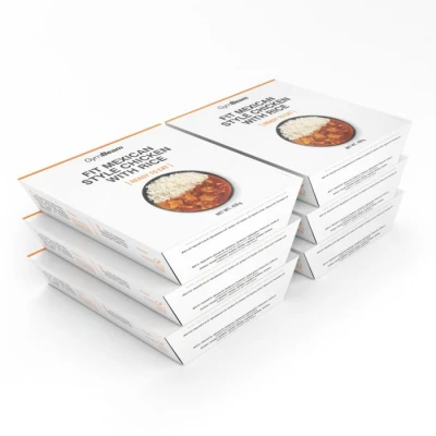 GymBeam FIT Kuřecí s rýží na mexický způsob Ready to eat 6 x 420 g