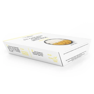GymBeam FIT Kuřecí kari s rýží Ready to eat 6 x 420 g