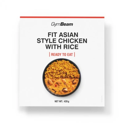 GymBeam FIT Kuřecí s rýží na asijský způsob Ready to eat 420g