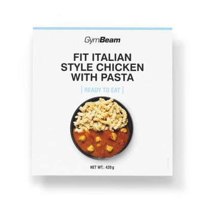 GymBeam FIT Kuřecí s těstovinami na italský způsob Ready to eat 6 x 420 g