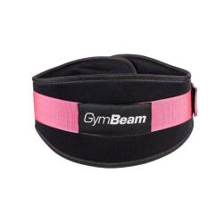 GymBeam Fitness neoprenový opasok LIFT Black Pink LEN M (VÝPREDAJ)