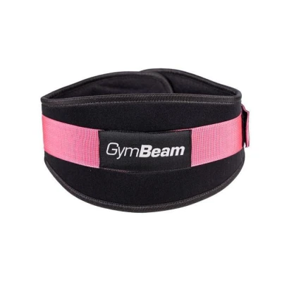GymBeam Fitness neoprenový opasek LIFT Black Pink POUZE M (VÝPRODEJ)