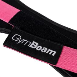 GymBeam Fitness neoprenový opasek LIFT Black Pink POUZE M (VÝPRODEJ)