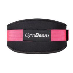 GymBeam Fitness neoprenový opasek LIFT Black Pink POUZE M (VÝPRODEJ)