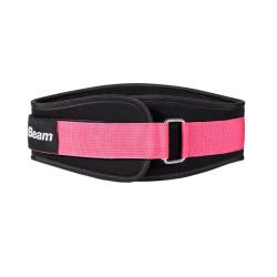 GymBeam Fitness neoprenový opasek LIFT Black Pink POUZE M (VÝPRODEJ)