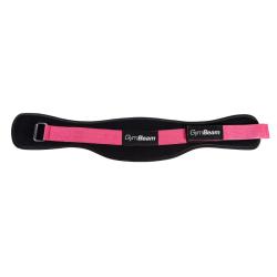 GymBeam Fitness neoprenový opasek LIFT Black Pink POUZE M (VÝPRODEJ)