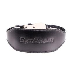 GymBeam Fitness opasek celokožený black GymBeam Fitness opasek celokožený black