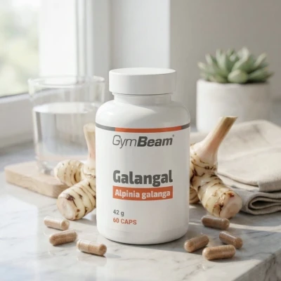 GymBeam Galgán extrakt z kořene 4:1 60 kaps.