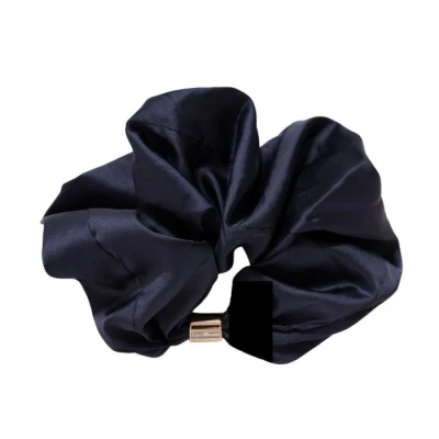 GymBeam Oversize Dark Blue gumička do vlasů