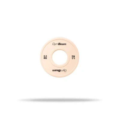 GymBeam Gumový frakční kotouč 51 mm 0.5 kg