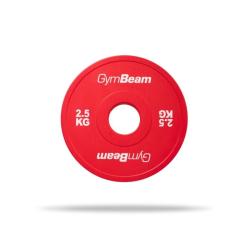 GymBeam Gumový frakční kotouč 51 mm 2.5 kg