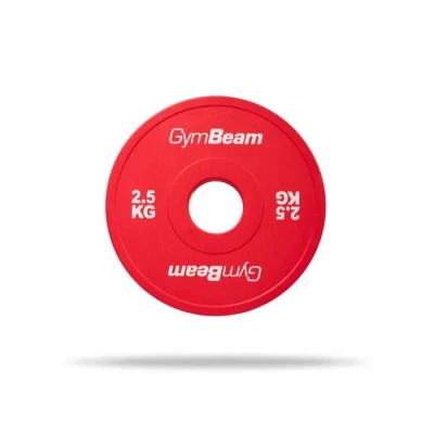 GymBeam Gumový frakční kotouč 51 mm 2.5 kg