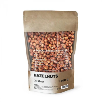 GymBeam Lískové ořechy 500 g