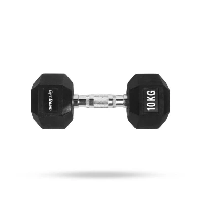 GymBeam Hexagonální jednoručka 10 kg