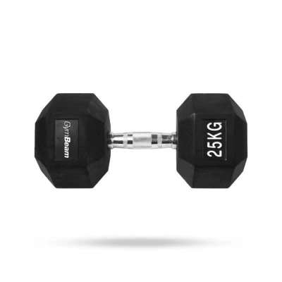 GymBeam Hexagonální jednoručka 25 kg