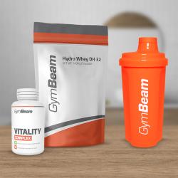 GymBeam Hydro Whey DH 32 srvátkový hydrolyzát 1000 g