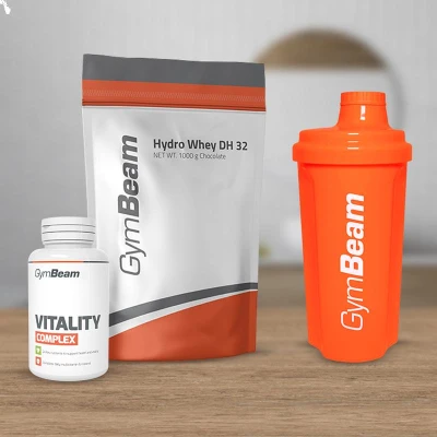 GymBeam Hydro Whey DH 32 syrovátkový hydrolyzát 1000 g