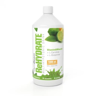 GymBeam Iontový nápoj ReHydrate 1000 ml POUZE pomeranč (VÝPRODEJ)