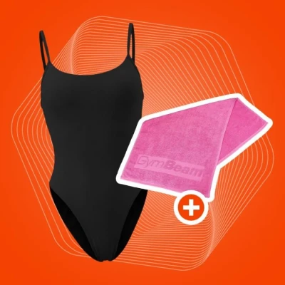 GymBeam Jednodílné plavky ARUBA Black