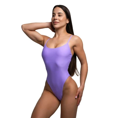 GymBeam Jednodílné plavky ARUBA Lilac