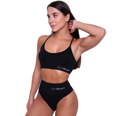 GymBeam Kalhotky Brazilian 2Pack Black