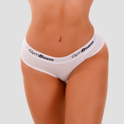 GymBeam Kalhotky Briefs 3Pack White GymBeam Kalhotky Briefs 3Pack White