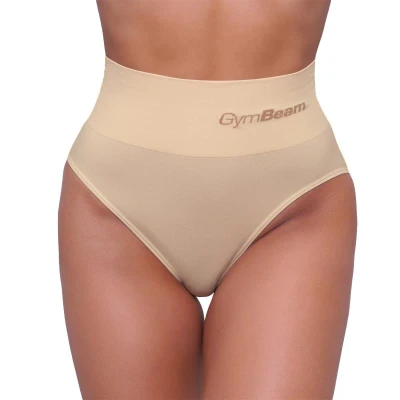 GymBeam Kalhotky Highrise 2Pack Nude
