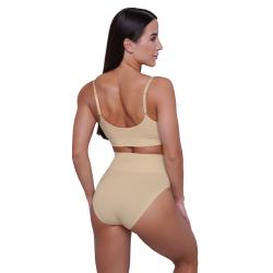 GymBeam Kalhotky Highrise 2Pack Nude
