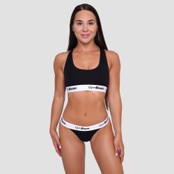 GymBeam Kalhotky Tanga 3Pack Black