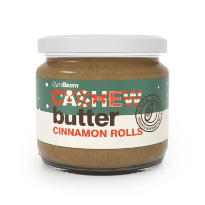 GymBeam Kešu krém - Cinnamon rolls 340 g