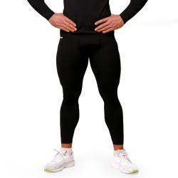 GymBeam Kompresní legíny Mid Black