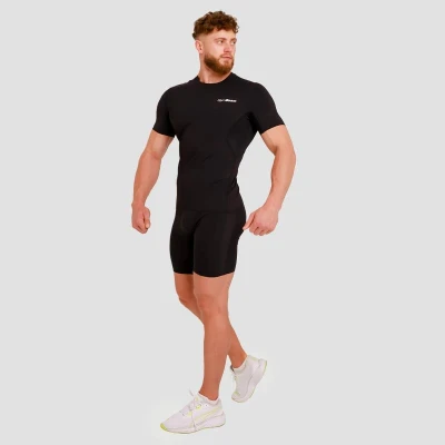 GymBeam Kompresní šortky High Black