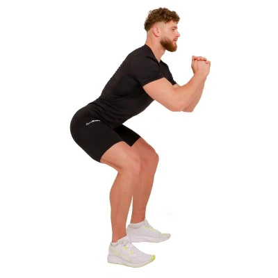 GymBeam Kompresní šortky High Black