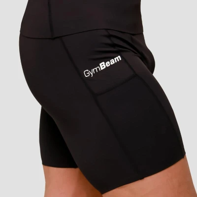 GymBeam Kompresní šortky Mid Black