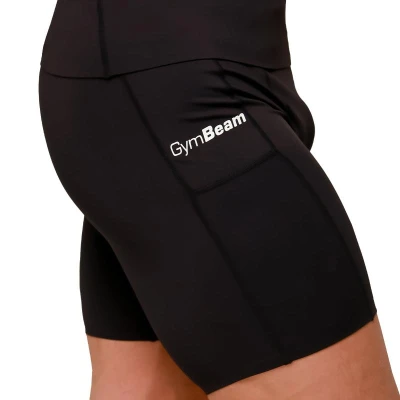 GymBeam Kompresní šortky Mid Black