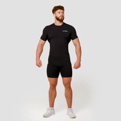 GymBeam Kompresní tričko Mid Black
